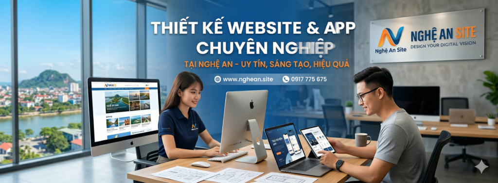 Thiết kế website tại nghệ an